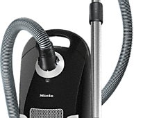 bagless canister vacuum with powerhead
